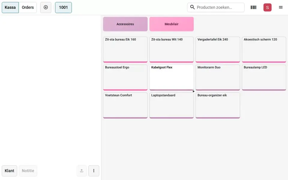 Ringing up and checking out a sale in the Odoo point of sale